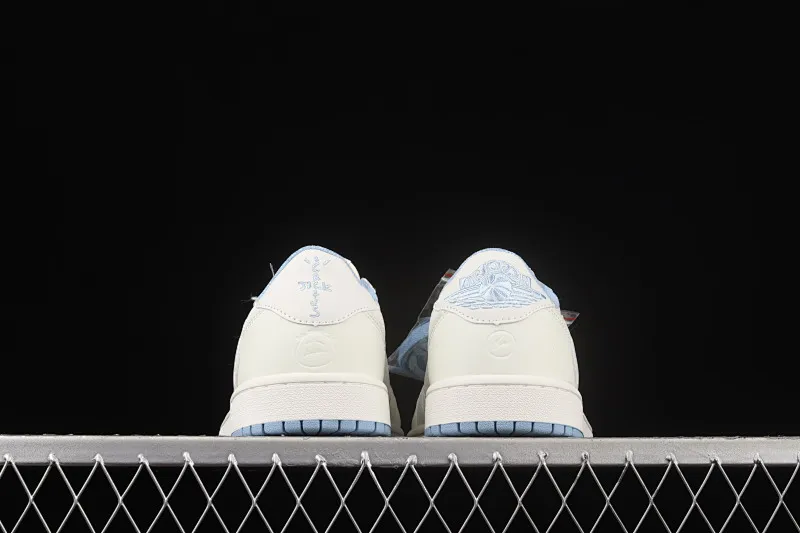 All categories Air Jordan Jordan series basketball shoes Air Jordan 1 Low cost-effective version Travis Scott x Air Jordan 1 Low AJ1 Joe 1 beige lightning undercut low top DM7866-148